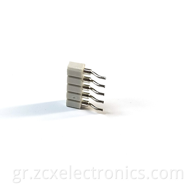 White female connector